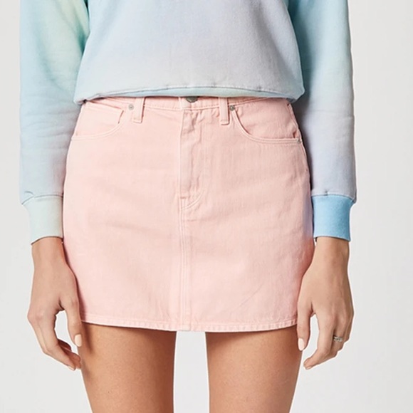 HUDSON VIPER MINI SKIRT Soft Pink